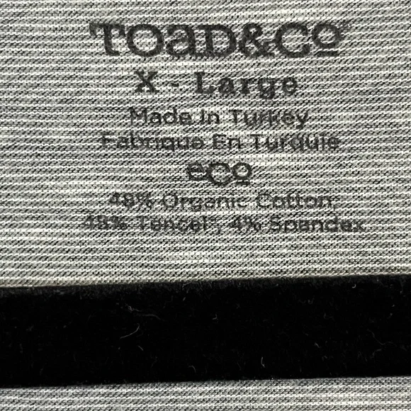 Toad&Co Black and Gray Patterned Midi Dress - Picture 4 of 4